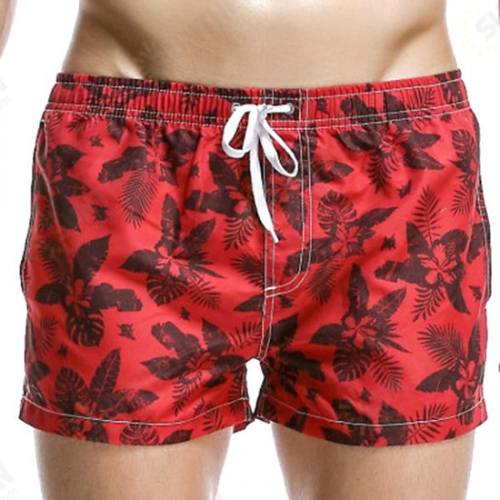 Fashion Hawaiian Printing Quick Dry Breathable Sports Board Shorts for Men