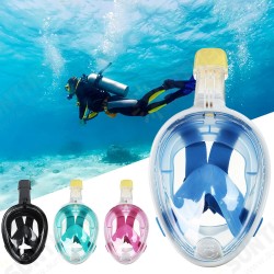 Full Face Snorkel Mask 180° Panoramic Viewing Anti Fog Anti Leak Diving Mask Outdoor Water Sport Full Face Snorkel Mask 180° Panoramic Viewing Anti Fog Anti Leak Diving Mask Outdoor Water Sport