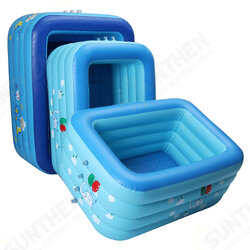 Full-Sized Family Inflatable Swimming Pool Thickened 4-Ring Inflatable Lounge Pool Summer Backyard for Adult Kids Babies Toddler Aults Full-Sized Family Inflatable Swimming Pool Thickened 4-Ring Inflatable Lounge Pool Summer Backyard for Adult Kids Babies Toddler Aults