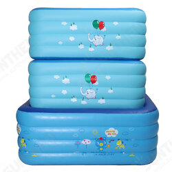 Full-Sized Family Inflatable Swimming Pool Thickened 4-Ring Inflatable Lounge Pool Summer Backyard for Adult Kids Babies Toddler Aults Full-Sized Family Inflatable Swimming Pool Thickened 4-Ring Inflatable Lounge Pool Summer Backyard for Adult Kids Babies Toddler Aults