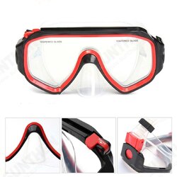 4 Diving Goggles Swimming Goggles Waterproof Diving Mask With Camera Adapters 4 Diving Goggles Swimming Goggles Waterproof Diving Mask With Camera Adapters