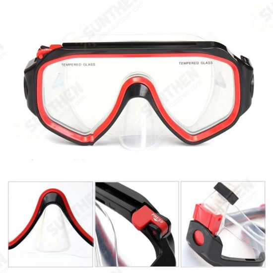 4 Diving Goggles Swimming Goggles Waterproof Diving Mask With Camera Adapters