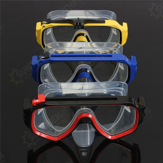 4 Diving Goggles Swimming Goggles Waterproof Diving Mask With Camera Adapters