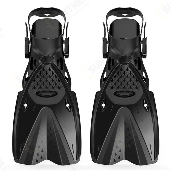 F621 1 Pair Snorkel Fins Swimming Diving Flippers PP TPR Comfortable Water Socks for Adult F621 1 Pair Snorkel Fins Swimming Diving Flippers PP TPR Comfortable Water Socks for Adult