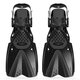 F621 1 Pair Snorkel Fins Swimming Diving Flippers PP TPR Comfortable Water Socks for Adult F621 1 Pair Snorkel Fins Swimming Diving Flippers PP TPR Comfortable Water Socks for Adult