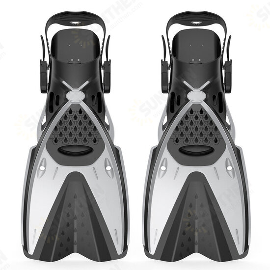 F621 1 Pair Snorkel Fins Swimming Diving Flippers PP TPR Comfortable Water Socks for Adult F621 1 Pair Snorkel Fins Swimming Diving Flippers PP TPR Comfortable Water Socks for Adult