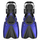 F621 1 Pair Snorkel Fins Swimming Diving Flippers PP TPR Comfortable Water Socks for Adult