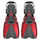 F621 1 Pair Snorkel Fins Swimming Diving Flippers PP TPR Comfortable Water Socks for Adult F621 1 Pair Snorkel Fins Swimming Diving Flippers PP TPR Comfortable Water Socks for Adult