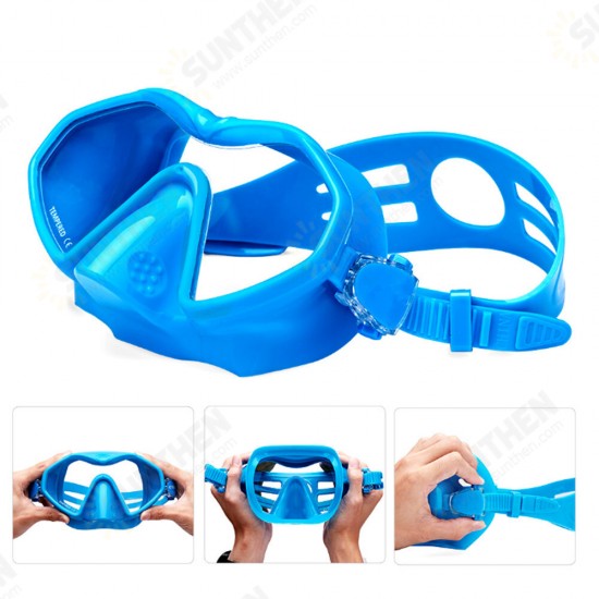M6113 Diving Mask Snorkel Mask Adjustable Silicone Free Diving Anti-Leak Anti-Fog Diving Goggles Swimming Mask M6113 Diving Mask Snorkel Mask Adjustable Silicone Free Diving Anti-Leak Anti-Fog Diving Goggles Swimming Mask