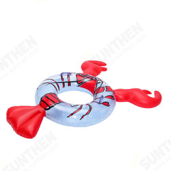 Inflatable Crawfish Swim Ring Swimming Pool Bathing Floating Circle Swimming Safety Protection Tools Inflatable Crawfish Swim Ring Swimming Pool Bathing Floating Circle Swimming Safety Protection Tools