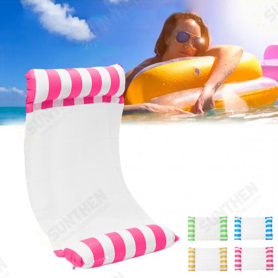 Inflatable Floating Hammock Water Sport Chair Swimming Pools Lounge Bed Inflatable Floating Hammock Water Sport Chair Swimming Pools Lounge Bed