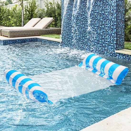 Inflatable Floating Hammock Water Sport Chair Swimming Pools Lounge Bed Inflatable Floating Hammock Water Sport Chair Swimming Pools Lounge Bed