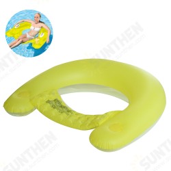 Inflatable Mattresses Water Hammock Floating Lounge Chairs Swimming Pool Float Mat with Backrest Cup Inflatable Mattresses Water Hammock Floating Lounge Chairs Swimming Pool Float Mat with Backrest Cup