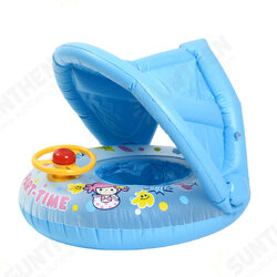Inflatable Sunshade Baby Kids Water Float Seat Boat Swimming Ring Pool Fun Inflatable Sunshade Baby Kids Water Float Seat Boat Swimming Ring Pool Fun