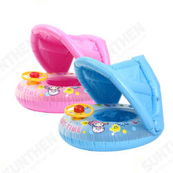 Inflatable Sunshade Baby Kids Water Float Seat Boat Swimming Ring Pool Fun Inflatable Sunshade Baby Kids Water Float Seat Boat Swimming Ring Pool Fun