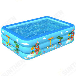 Inflatable Swimming Pool Family Swimming Pool Children Pool Outdoor Water Play Kids Toys Inflatable Swimming Pool Family Swimming Pool Children Pool Outdoor Water Play Kids Toys