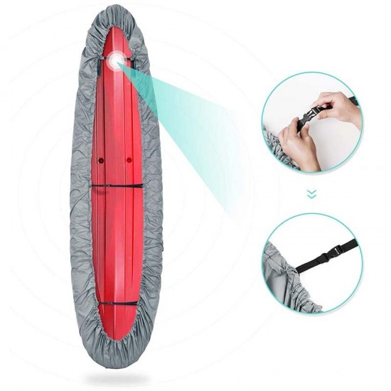 Kayak Canoe Transport Storage Dust Cover Waterproof UV Sunblock Shield Protector