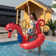 Large Seahorse Inflatable Hippocampus Giant Swimming Pool Ring Floats Bed Water Pool Raft Camping Beach Water Sport Toys Lounge Travel