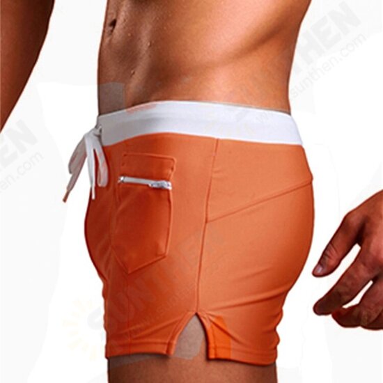 Men's Boxer Shorts Swimwear Swimming Trunks Shorts Breathable Soft Quick Dry