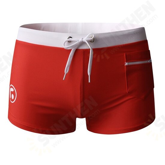 Men's Boxer Shorts Swimwear Swimming Trunks Shorts Breathable Soft Quick Dry