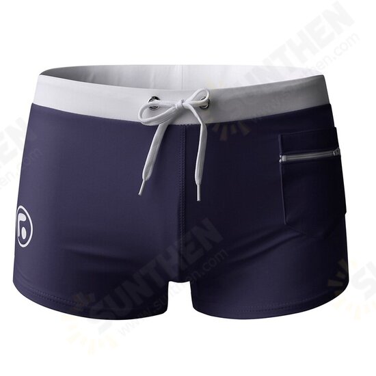 Men's Boxer Shorts Swimwear Swimming Trunks Shorts Breathable Soft Quick Dry