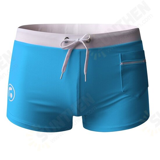 Men's Boxer Shorts Swimwear Swimming Trunks Shorts Breathable Soft Quick Dry