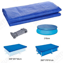 Multifunction Inflatable Swimming Pool Cover Large Size Dustproof Waterproof Square Round Cover Cloth Lip Mat Sunshade Canopy For Outdoor Villa Garden Pool Multifunction Inflatable Swimming Pool Cover Large Size Dustproof Waterproof Square Round Cover Cloth Lip Mat Sunshade Canopy For Outdoor Villa Garden Pool