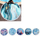 Multifunction Round Beach Blanket Sunscreen Shawls Wall Hanging Beach Mat Camping Travel Picnic Mat