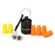 4 Pairs Ear Plugs Soft Sponge Ear Plugs Comfortable and Silent Hearing Protection Sleeping Ear Plugs
