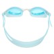 Swimming Glasses PC Silicone Shockproof Anti-fog Anti-UV Adjustable Swimming Goggles for Adult