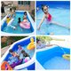 PVC 3/4 Layers Inflatable Swimming Pool Camping Garden Ground Pool