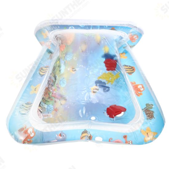 PVC Inflatable Baby Water Cushion Air Mattress Summer Cool Kids Fun Ice Mat