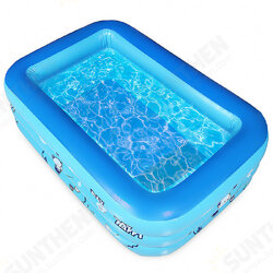 PVC Inflatable Swimming Pool Children Adult Square Bathing Tub Outdoor Garden Home PVC Inflatable Swimming Pool Children Adult Square Bathing Tub Outdoor Garden Home