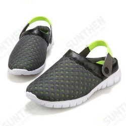 Plus Size Outdoor Mesh Slippers Breathable Sandals Summer Beach Casual Lazy Shoes Plus Size Outdoor Mesh Slippers Breathable Sandals Summer Beach Casual Lazy Shoes