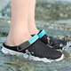 Plus Size Outdoor Mesh Slippers Breathable Sandals Summer Beach Casual Lazy Shoes