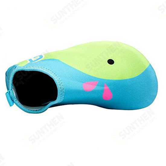 Quick Dry Cartoon Swim Shoes Slip Resistant Breathable Beach Shoes Swimming Surfing for Kids