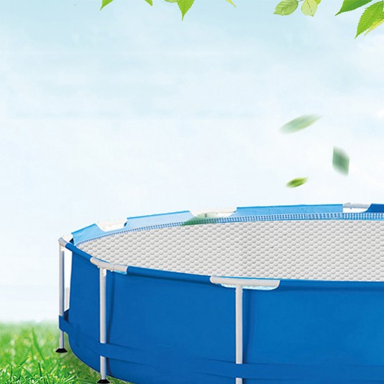 Round PVC Solar Pool Cover Waterproof Sun Protection Swimming Pool Insulation Cover Sheet