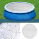 Round PVC Solar Pool Cover Waterproof Sun Protection Swimming Pool Insulation Cover Sheet