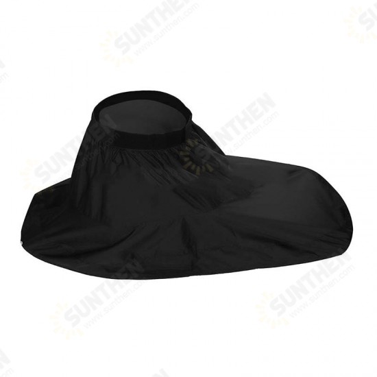 S-XL 210D Kayak Waterproof Skirt Canoe Boat Spray Skirt Deck Cockpit Cover