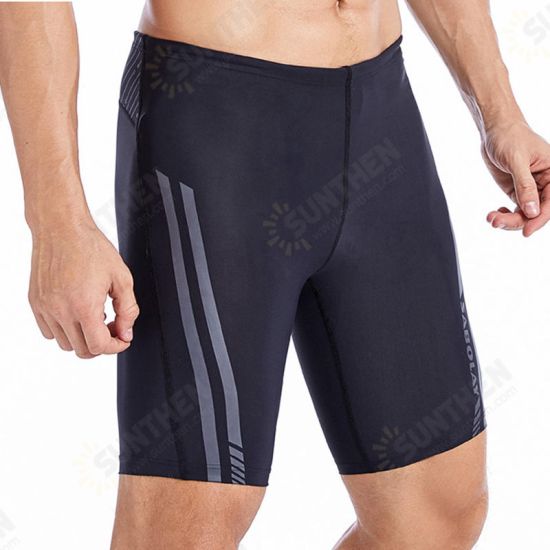 S-5142 Outdoor Sports Beach Quick-drying Sun Proof Men Fifth-pants Swimming Trunks