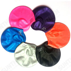 Summer Ears Protection Swimming Cap Silicone Waterproof Hair Protect Colorful Hooded Cap Summer Ears Protection Swimming Cap Silicone Waterproof Hair Protect Colorful Hooded Cap