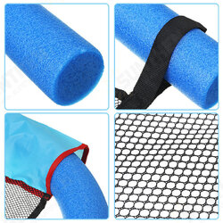 Summer Water Floating Chair Hammock Swimming Pool Seat Bed With Mesh Net Kickboard Lounge Chairs For Kid Adult Swimming Play Toys Summer Water Floating Chair Hammock Swimming Pool Seat Bed With Mesh Net Kickboard Lounge Chairs For Kid Adult Swimming Play Toys