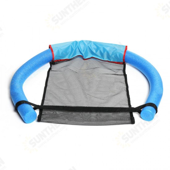 Summer Water Floating Chair Hammock Swimming Pool Seat Bed With Mesh Net Kickboard Lounge Chairs For Kid Adult Swimming Play Toys