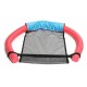 Summer Water Floating Chair Hammock Swimming Pool Seat Bed With Mesh Net Kickboard Lounge Chairs For Kid Adult Swimming Play Toys