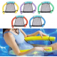 Summer Water Floating Chair Hammock Swimming Pool Seat Bed With Mesh Net Kickboard Lounge Chairs For Kid Adult Swimming Play Toys