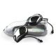 Swimming Goggles with Earplug Waterproof Anti Fog Mirrored Large Frame HD Goggles for Men Women