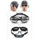 Swimming Goggles with Earplug Waterproof Anti Fog Mirrored Large Frame HD Goggles for Men Women