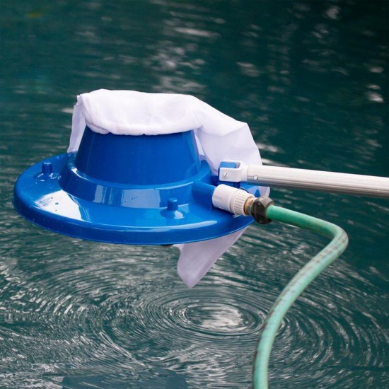 Swimming Pool Vacuum Cleaner Brush Head Tool Tub Fountain Spa Pond Cleaning Leaves Debris Cleaner Pools Accessories