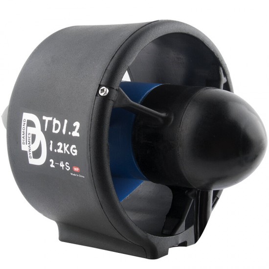 TD1.2 14.8V Thrust Booster with Waterproof ESC Underwater Thruster Boat Propeller Brushless Motor for RC Rubber Boat