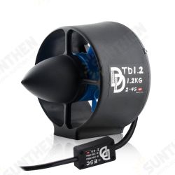 TD1.2 14.8V Thrust Booster with Waterproof ESC Underwater Thruster Boat Propeller Brushless Motor for RC Rubber Boat TD1.2 14.8V Thrust Booster with Waterproof ESC Underwater Thruster Boat Propeller Brushless Motor for RC Rubber Boat